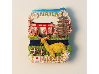 Nara hjort kylskåpsmagnet Japan