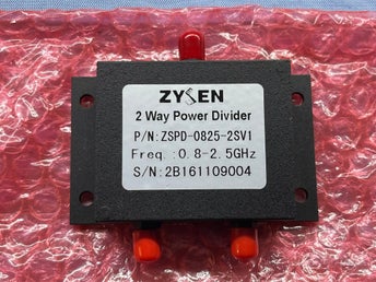 Zysentech ZSPD-0825-2SV1 2-way power divider (combiner) 0.8-2.5GHz