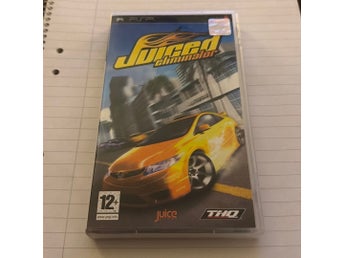 Case and manual for Juiced Eliminator - PSP