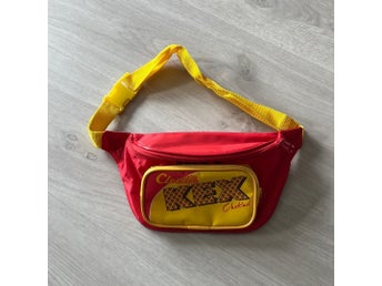 Midjeväska Kex choklad Cloetta kexchoklad reklam samla 90 talet