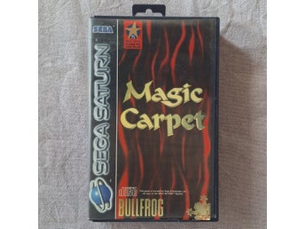 Magic Carpet - Sega Saturn CIB Komplett