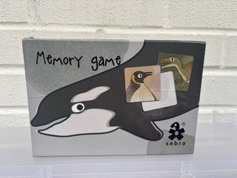 Sebra Memory spel
