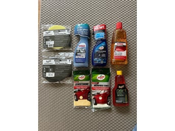 Bilvårdspaket - Meguiar's, Sonax, Turtle Wax