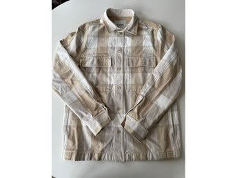 COS beige skjorta, storlek S