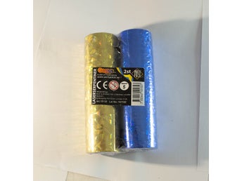 Laserserpentiner - Vintage Serpentiner 2 pack