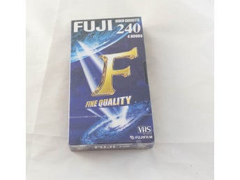 Fuji F 240 Inplastat VHS Kassettband Videokassett