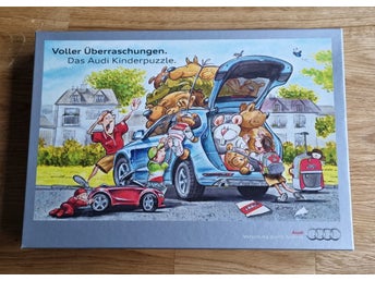 Roligt Audi pussel , komplett och i perfekt skick