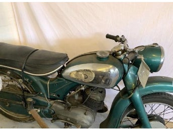 Veteran motorcykel NSU Lux årsmodell 1956
