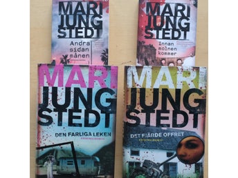 Mari Jungstedt Kriminalromaner - Andra Sidan Månen, Innan Molnen Kommer, Den