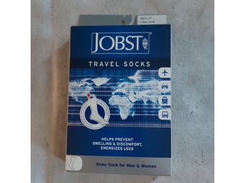 Jobst stödstrumpor stl 45/46 och Samsonite ögonbindel resekit
