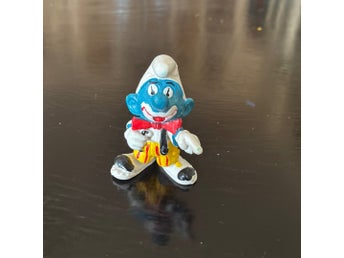 Smurf som är clown
