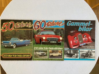 50-talare, 60-talare, Gammel-bilar 1900-1950