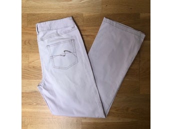 KappAhl ladies dusty light pink straight fit jeans size EU 44