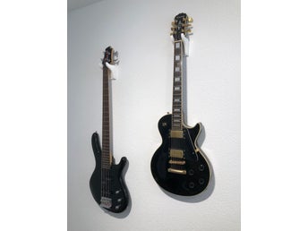 Vägghållare för gitarr 2 pack