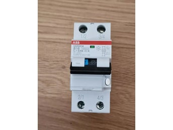 3st ABB DS202CM B16 Jordfelsbrytare 230V 2CSR272140U1165 2 poler, strömbrytare