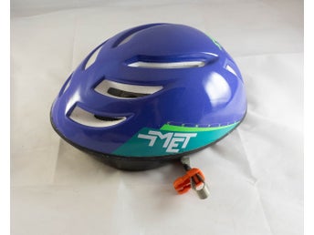 MET Compete Cykelhjälm från 80-talet i Kartong Lila