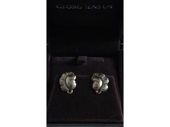 GEORG JENSEN MOONLIGHT GRAPES ÖRHÄNGEN I 925 STERLING SILVER NY/OANVÄND