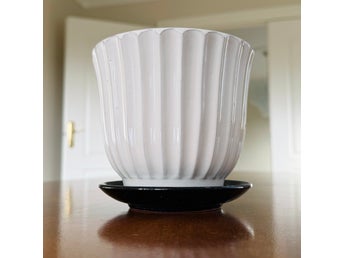 Ewald Dahlskog - ”Tellus” - Bo fajans - Kruka - Art deco - 30-tal