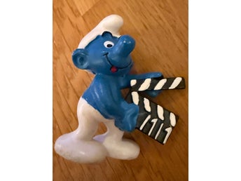 Smurf med filmklappa - Schleich 2008