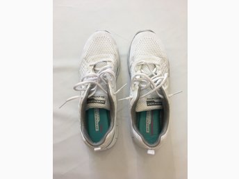 Skechers Löparskor Träningsskor Sneakers Vit St 357131651