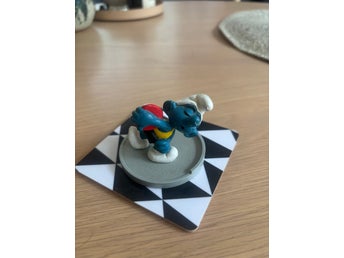 Smurf - Diskus 1979 Peyo/Schleich.