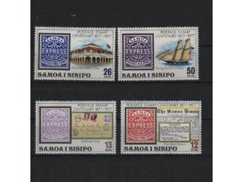 Samoa 1977 Frimärksjubileum 4v
