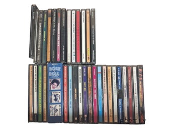 CD Skivor Country Rock Pop 60-tal 70-tal 80-tal Samling