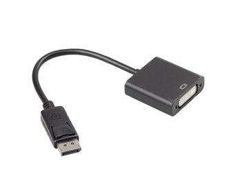 Displayport Hane till DVI-D Hona 20 cm