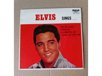 Elvis Presley - Kiss Me Quick EP (Vinyl) Australiensk pressning