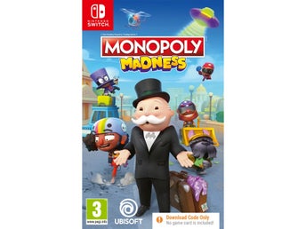 NYTT - Monopoly Madness Nintendo Switch (Code in a box)