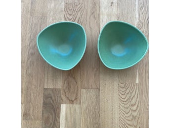 2 st skålar Höganäs Keramik