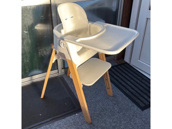 Barn matstol Stokke Steps