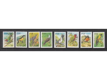 Fiji, Mi 745-52, Fåglar, papegoja mfl, xx
