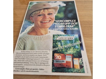 Christina Schollin Gericomplex annons