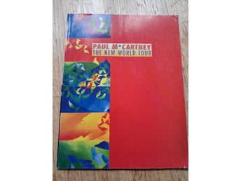 Paul McCartney The New World Tour - Tourprogram 1993