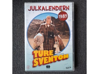 Julkalendern 1989: Ture Sventon 2xDVD Helge Skoog Lena Nyman Johan Ulveson