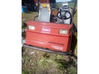 Toro Workman 4300-D Fyrhjulsdriven med Tippflak