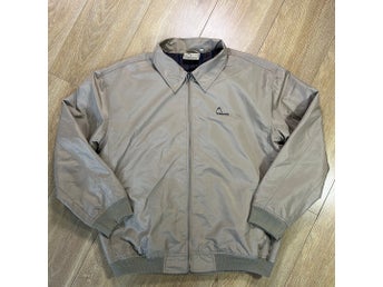 Head Beige Full Zip Bomber Jacket Size M