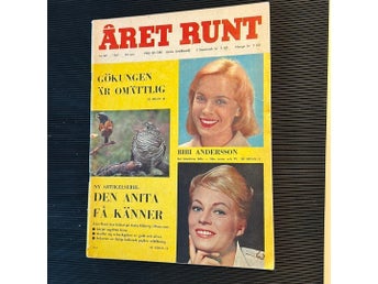 Året Runt Nr 47, 1961 - Veckotidning med Bibi Andersson och Anita Ekberg