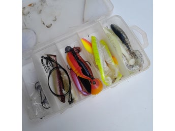 Savage Gear Perch Pro Kit M – jiggar i silikon.