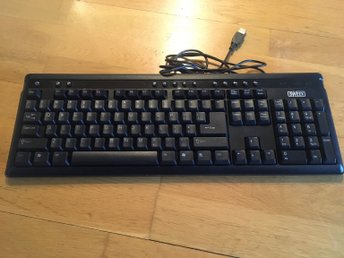 Logitech K120 USB tangentbord amerikansk layout (403858980 amerikanskt skrivbord