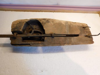 Kubblås Antik Lås från ca 1800 talet