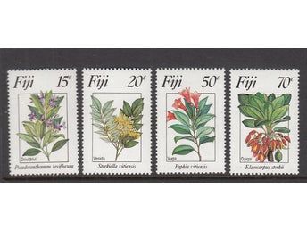 Fiji, Blommor, Mi 504-07, xx
