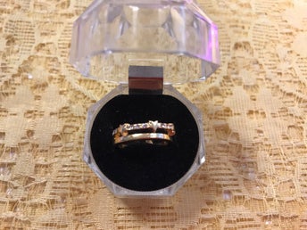 Superfin Strass Ring