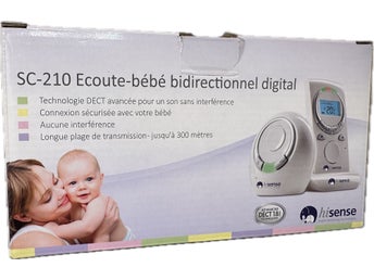 Hisense SC-210 Digital Tvåvägs Baby Monitor Barnvakt babyvakt