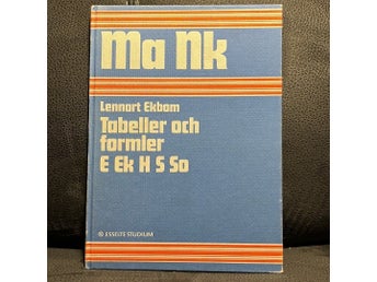 Matematik Naturkunskap: Tabeller och formler av Lennart Ekbom
