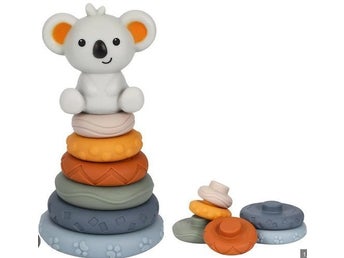 Montessori Stapelringar med Koala - Lekfullt lärande för små barn