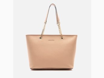 Michael Michael Kors Jet Set Tote Handväska Oyster Michael Michael Kors Jet Set Tote Handväska Oyster