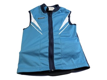 Tecnopro Junior Skyddsväst Storlek Medium Blå Polyester Ryggskydd Barn Väst