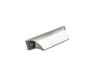 Skålhandtag THEOFILS Trani CC64mm rostfri look Oanvänt med skruvar